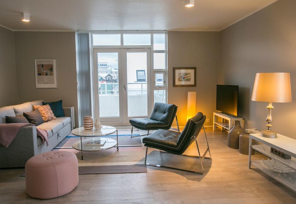 Apartamento Penthouse Downtown With Free Parking Reikiavik Exterior foto