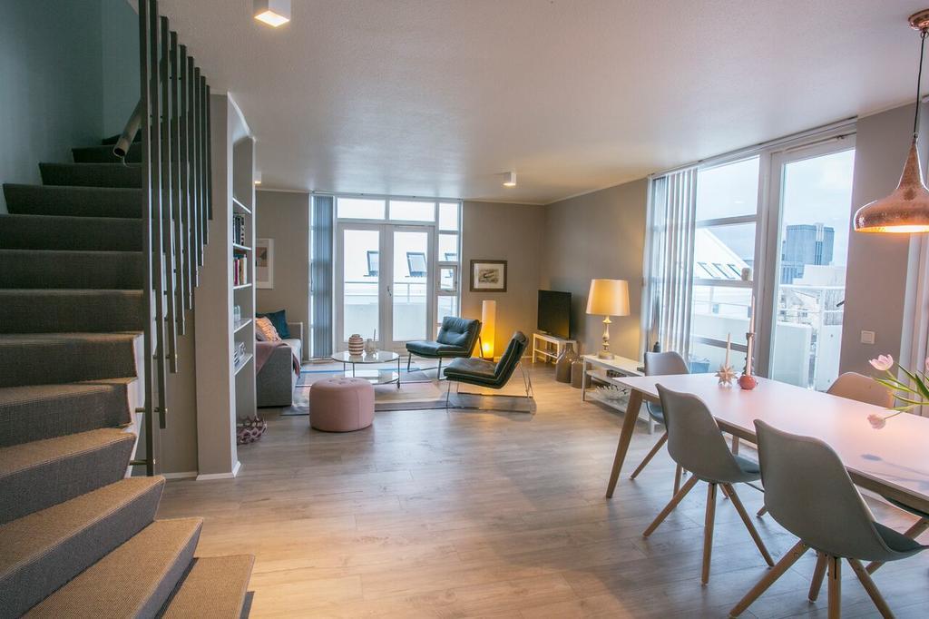 Apartamento Penthouse Downtown With Free Parking Reikiavik Exterior foto