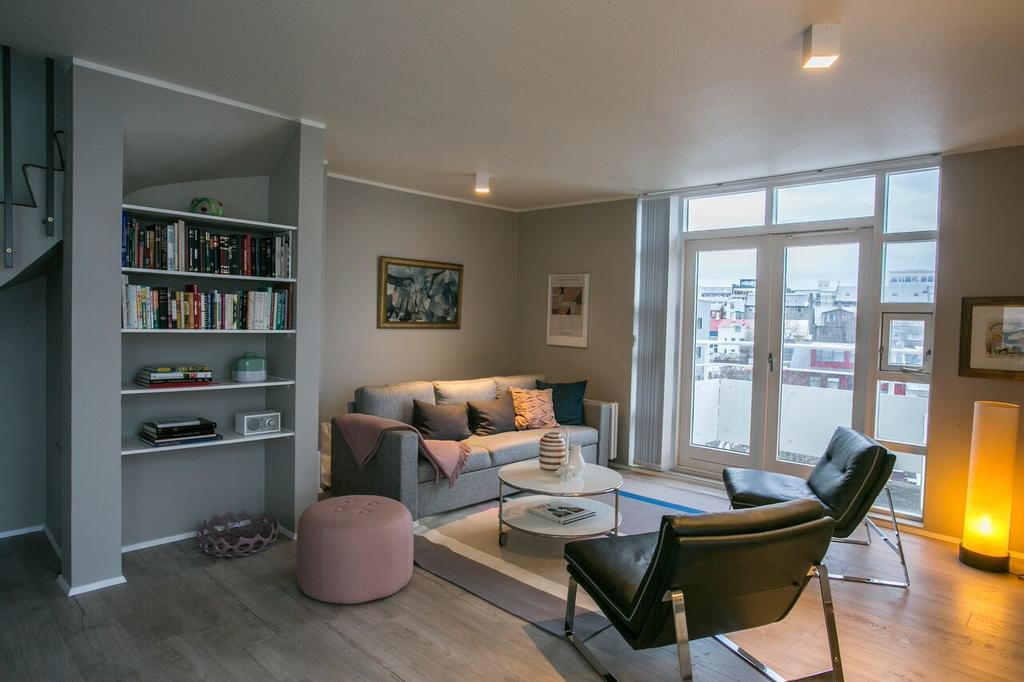 Apartamento Penthouse Downtown With Free Parking Reikiavik Exterior foto