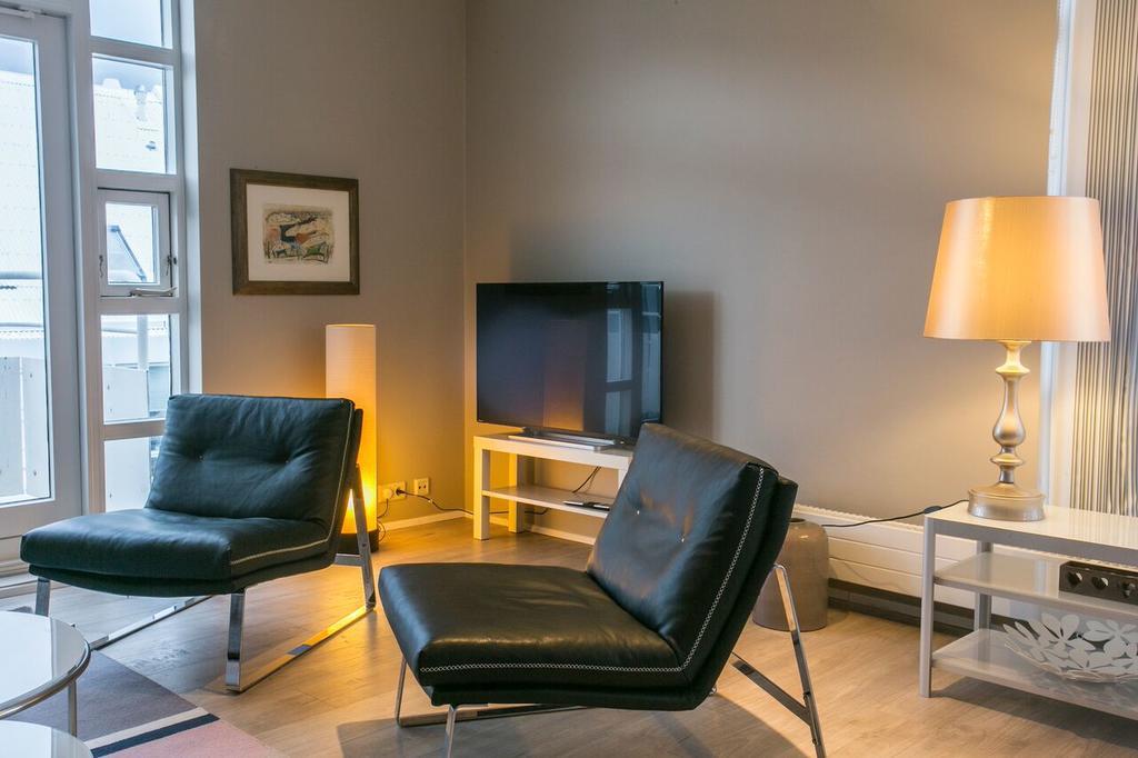Apartamento Penthouse Downtown With Free Parking Reikiavik Exterior foto